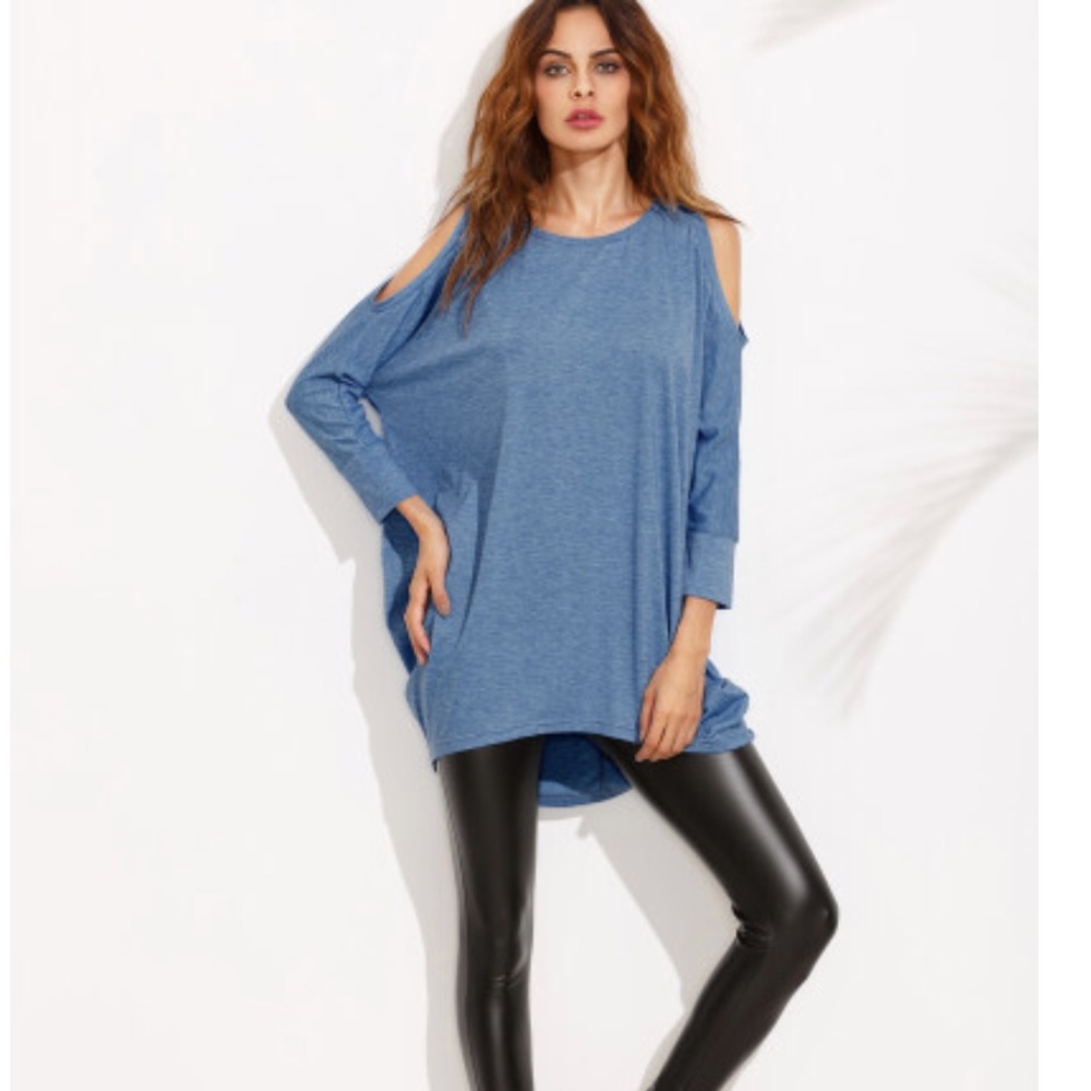 🛍Cold Shoulder Blouse🛍 - Picture 2 of 4